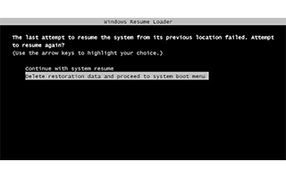 ۴ روش رفع مشکل ارور Windows Resume Loader در ویندوز ۱۰ ، ۸ و ۷ | رایانه کمک