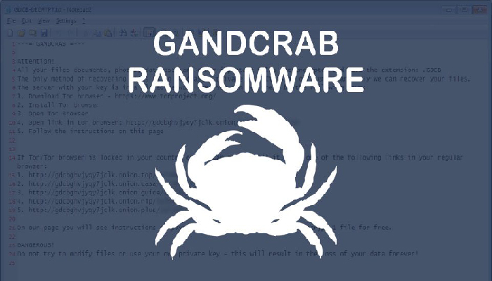باج افزار GandCrab - رایانه کمک