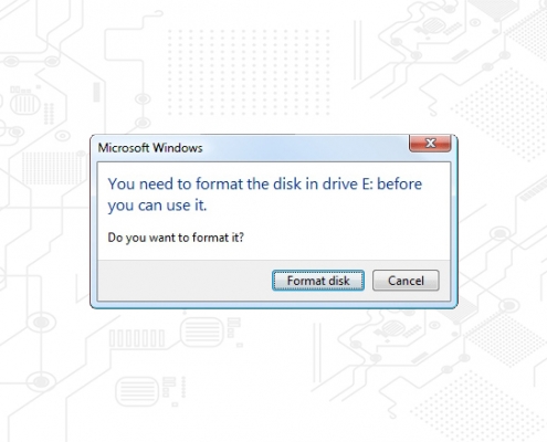 آموزش حل ارور You need to format the disk فلش مموری|رایانه_کمک_آموزشی