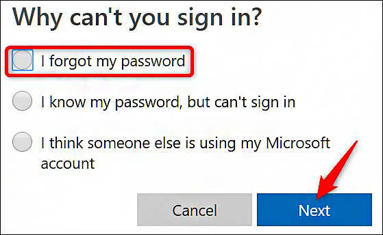 صفحه I Forgot My Password | تعمیر کامپیوتر تلفنی